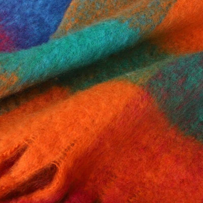 Colourful Plaid Warm Scarf
