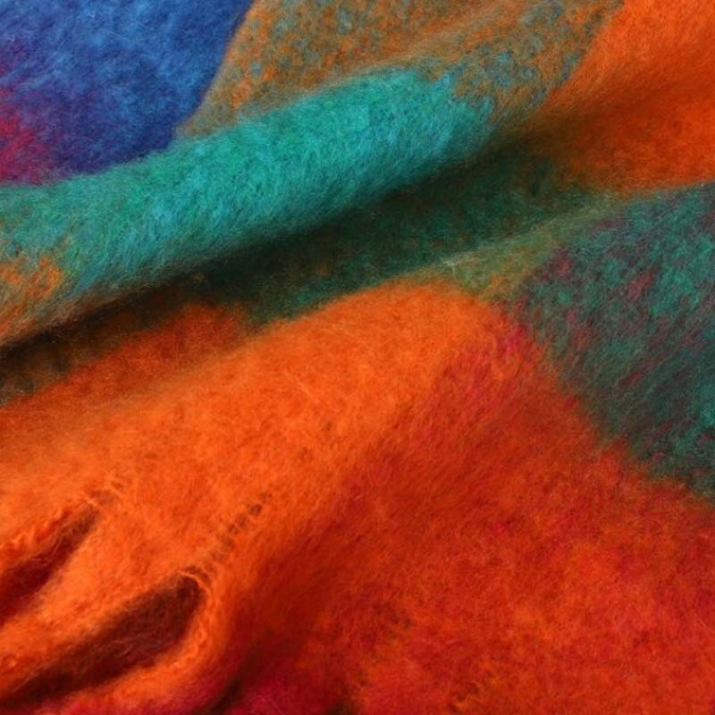 Colourful Plaid Warm Scarf